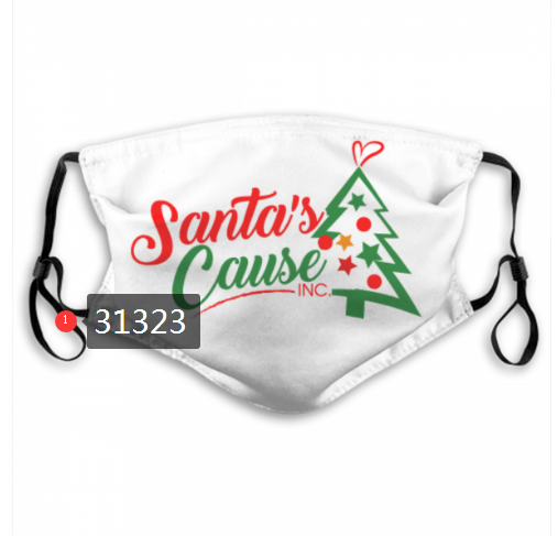 2020 Merry Christmas Dust mask with filter 100